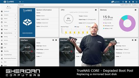 When the TrueNAS system runs low on memory, less-used data can be swapped onto the disk, freeing up main memory. . Truenas replace boot drive